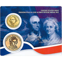 Presidential Dollar and First Spouse Medal Sets