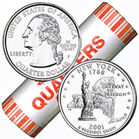50 State Quarter Rolls (1999-2008)