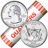 2002 State Quarter Rolls