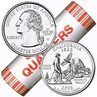 2005 State Quarter Rolls