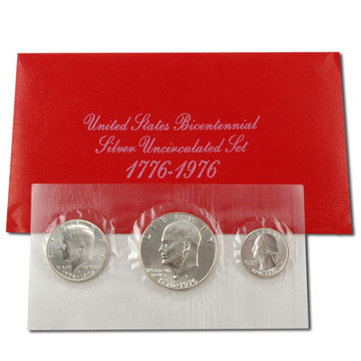 1976 United States Mint Silver Uncirculated Coin Set