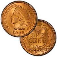 Indian Head Cent 1888