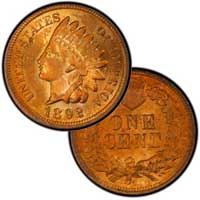 Indian Head Cent 1892