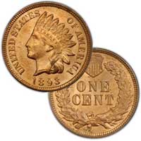 Indian Head Cent 1893