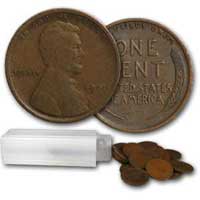 Lincoln Wheat Cent Roll 1909