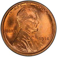 1914 Lincoln Wheat Cent