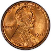 1918 D Lincoln Wheat Cent