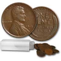 Lincoln Wheat Cent Roll 1919