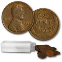 Lincoln Wheat Cent Roll 1927