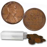 Lincoln Wheat Cent Roll 1938