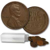 Lincoln Wheat Cent Roll 1948
