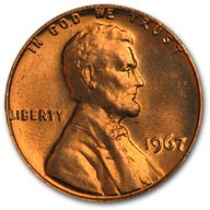 1967 Lincoln Cent