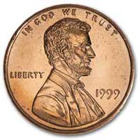 1999 Lincoln Cent