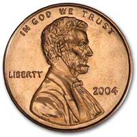 2004 Lincoln Cent