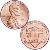 Lincoln Cent 2010