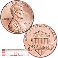Lincoln Cent Roll - Preservation of the Union 2010