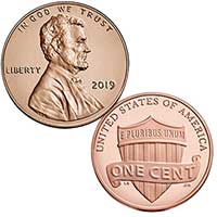 Lincoln Cent 2019