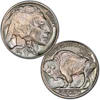 1917 D Buffalo Nickel