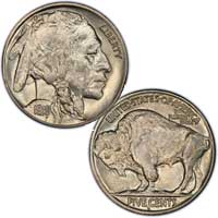 1919 D Buffalo Nickel