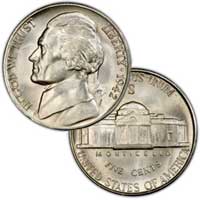 1942 S Jefferson Nickel