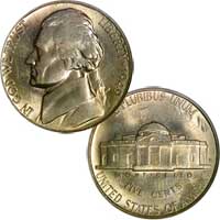 1949 S Jefferson Nickel