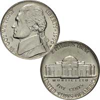 1996 Jefferson Nickel