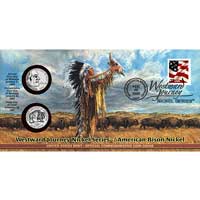 2005 American Bison Nickel Official First Day Coin Cover (Q69)