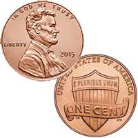 Lincoln Cent 2015