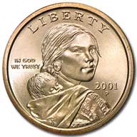 2001 Sacagawea Dollar