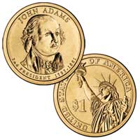 John Adams Presidential Dollar 2007