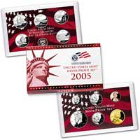 2005 United States Mint Silver Proof Set (V50)