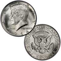 Kennedy Half Dollar 1964