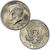 Kennedy Half Dollar 1972