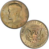 Kennedy Half Dollar 1980