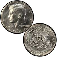 Kennedy Half Dollar 1984