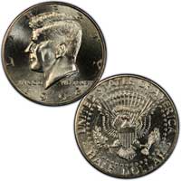 Kennedy Half Dollar 1993