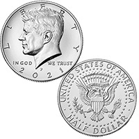 Kennedy Half Dollar 2021