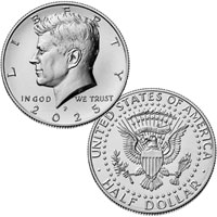 Kennedy Half Dollar 2025
