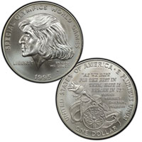 Special Olympics World Games Silver Dollar (1995)
