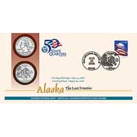 2008 - Alaska First Day Coin Cover (Q58)