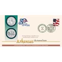 2003 - Arkansas First Day Coin Cover (Q34)