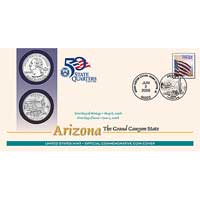2008 - Arizona First Day Coin Cover (Q57)