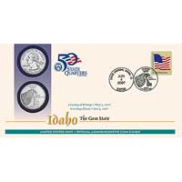 2007 - Idaho First Day Coin Cover (Q52)