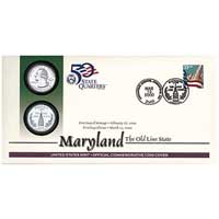 2000 - Maryland First Day Coin Cover (Q16)