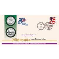 2005 - Minnesota First Day Coin Cover (Q41)
