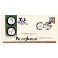 1999 - Pennsylvania First Day Coin Cover (Q11)