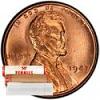 Lincoln Wheat Cent BU Roll 1947