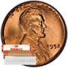 Lincoln Wheat Cent BU Roll 1952