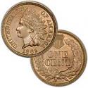 Indian Head Cent 1862