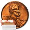 Lincoln Wheat Cent Roll 1958